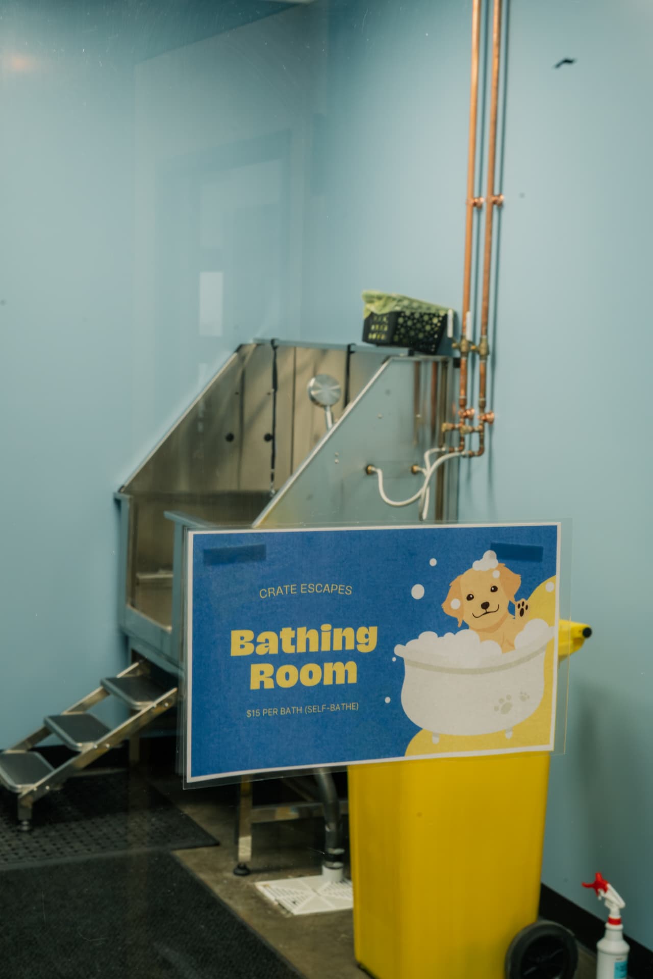 Self-Serve Bath Station